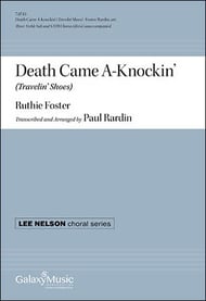 Death Came A-Knockin' SATB choral sheet music cover Thumbnail